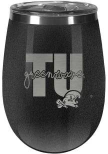 Tulane Green Wave 10oz Onyx Stainless Steel Stemless