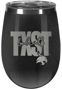 Texas State Bobcats 10oz Onyx Stainless Steel Stemless