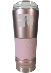 Pink Rutgers Scarlet Knights 24oz Rose Gold Draft Stainless Steel Tumbler