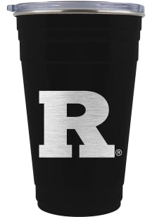 Black Rutgers Scarlet Knights 22oz Tailgater Stainless Steel Tumbler