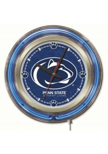 Penn State Nittany Lions Double Neon Wall Clock