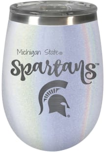 Michigan State Spartans 10oz Opal Stemless Wine Stainless Steel Stemless