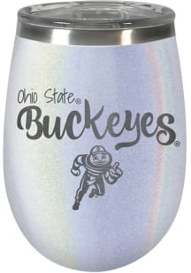 Ohio State Buckeyes 10oz Opal Stemless Wine Stainless Steel Stemless
