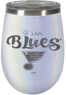St Louis Blues 10oz Opal Stemless Wine Stainless Steel Stemless