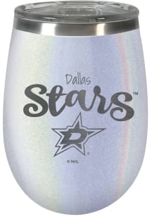 Dallas Stars 10oz Opal Stemless Wine Stainless Steel Stemless