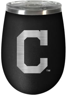 Cleveland Indians 10oz Stealth Stemless Wine Stainless Steel Tumbler - Black