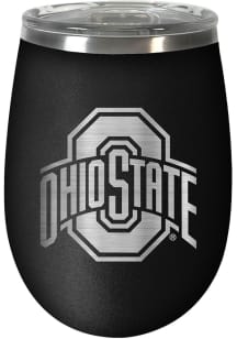 Ohio State Buckeyes 10oz Stealth Stemless Wine Stainless Steel Stemless