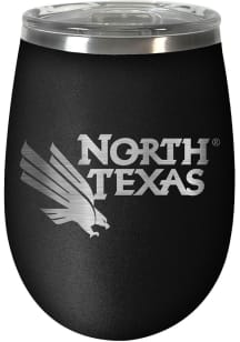 North Texas Mean Green 10oz Stealth Stemless Wine Stainless Steel Stemless