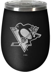 Pittsburgh Penguins 10oz Stealth Stemless Wine Stainless Steel Stemless