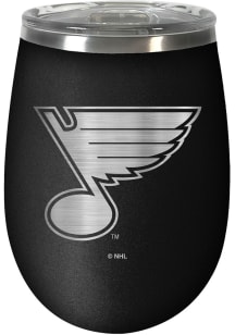 St Louis Blues 10oz Stealth Stemless Wine Stainless Steel Stemless