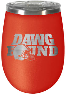 Cleveland Browns 10oz Rally Cry Stemless Wine Stainless Steel Stemless
