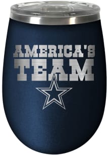Dallas Cowboys 10oz Rally Cry Stemless Wine Stainless Steel Stemless