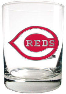 Cincinnati Reds 14oz Emblem Rock Glass