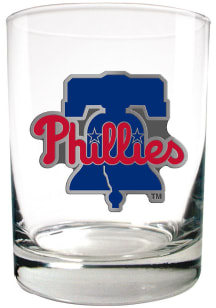 Philadelphia Phillies 14oz Emblem Rock Glass