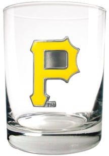 Pittsburgh Pirates 14oz Emblem Rock Glass