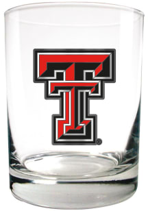 Texas Tech Red Raiders 14oz Emblem Rock Glass