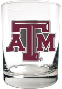 Texas A&amp;M Aggies 14oz Emblem Rock Glass