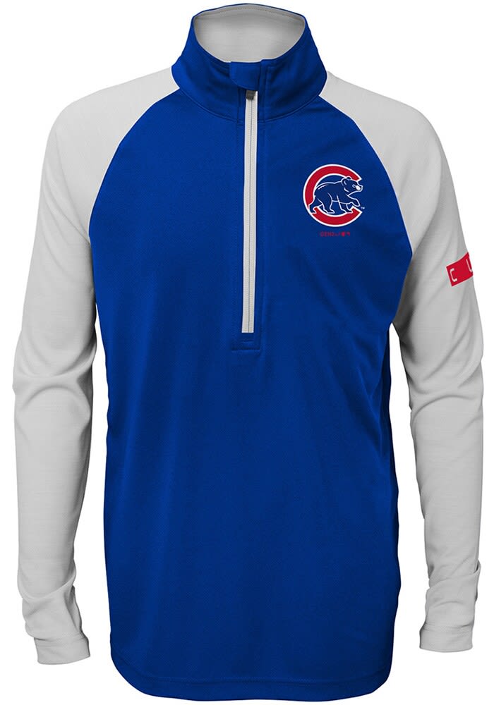 Chicago Cubs Navy Cooperstown 1914 Long Sleeve T-Shirt