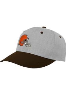 Cleveland Browns Grey 2T Precurved Snap Youth Adjustable Hat