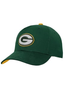 Green Bay Packers Green Precurved Snap Youth Adjustable Hat