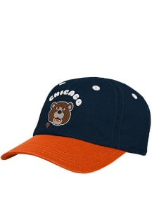 Chicago Bears Baby Mascot Snap Adjustable Hat - Navy Blue
