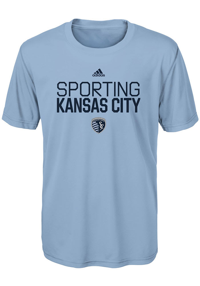 Sporting Kansas City Toddler Light Blue Locker Stacked Short Sleeve T-Shirt