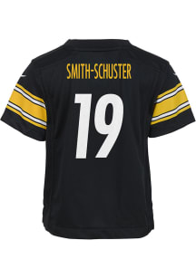 JuJu Smith-Schuster Pittsburgh Steelers Youth Black Nike Home Football Jersey