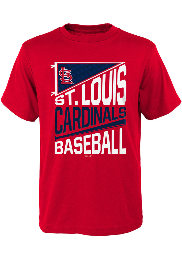 Harrison Bader St Louis Cardinals Womens Red Brushed Player T