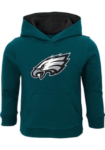 Philadelphia Eagles Toddler Midnight Green Prime Long Sleeve Hooded Sweatshirt