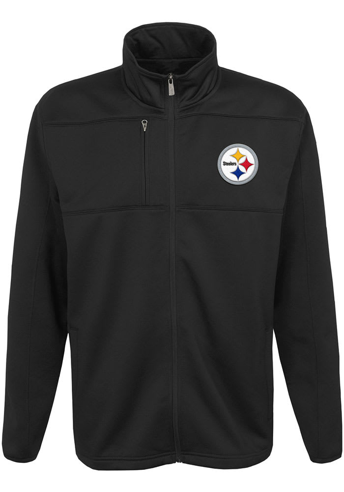 Pittsburgh Steelers Youth Black Tailgater Long Sleeve Full Zip Jacket