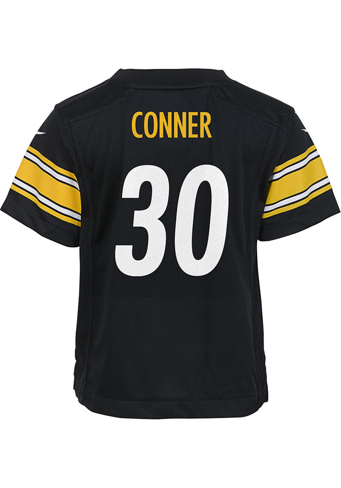 James Conner Pittsburgh Steelers Boys Black Nike Gameday Football Jersey