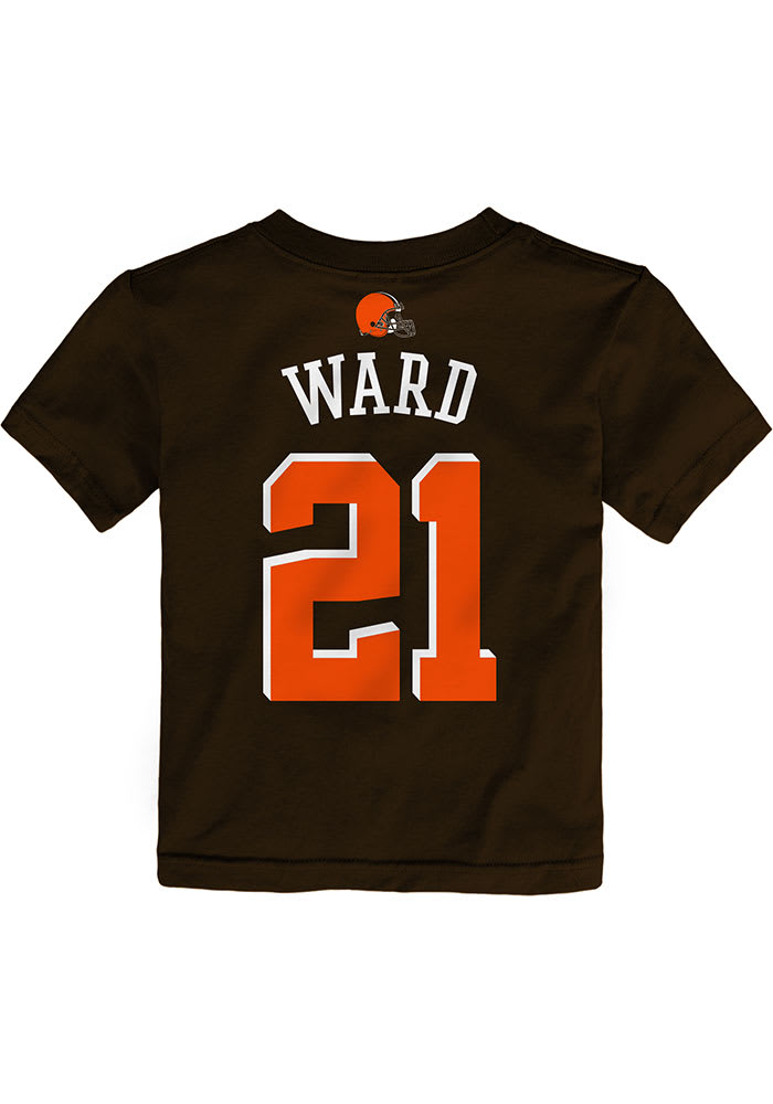 MASTER_SHAOLIN Denzel Ward Cleveland Number Kids T-Shirt