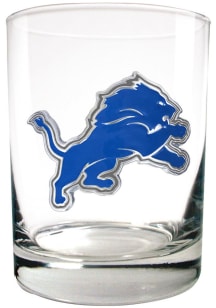 Detroit Lions 14oz Emblem Rock Glass