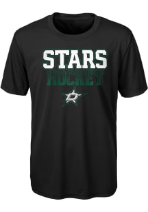 Dallas Stars Youth Black Elite Short Sleeve T-Shirt