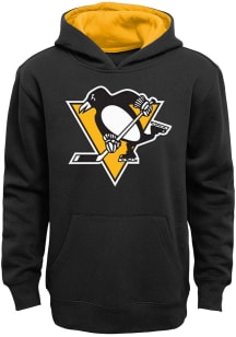 Pittsburgh Penguins Boys Black Prime Long Sleeve Hooded Sweatshirt