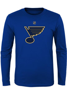 St Louis Blues Boys Blue Primary Logo Long Sleeve T-Shirt