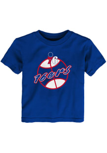 Philadelphia 76ers Toddler Blue Playtime Short Sleeve T-Shirt