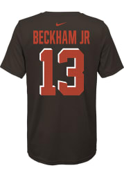 Odell Beckham Jr Cleveland Browns Youth Brown Player Pride Player Tee