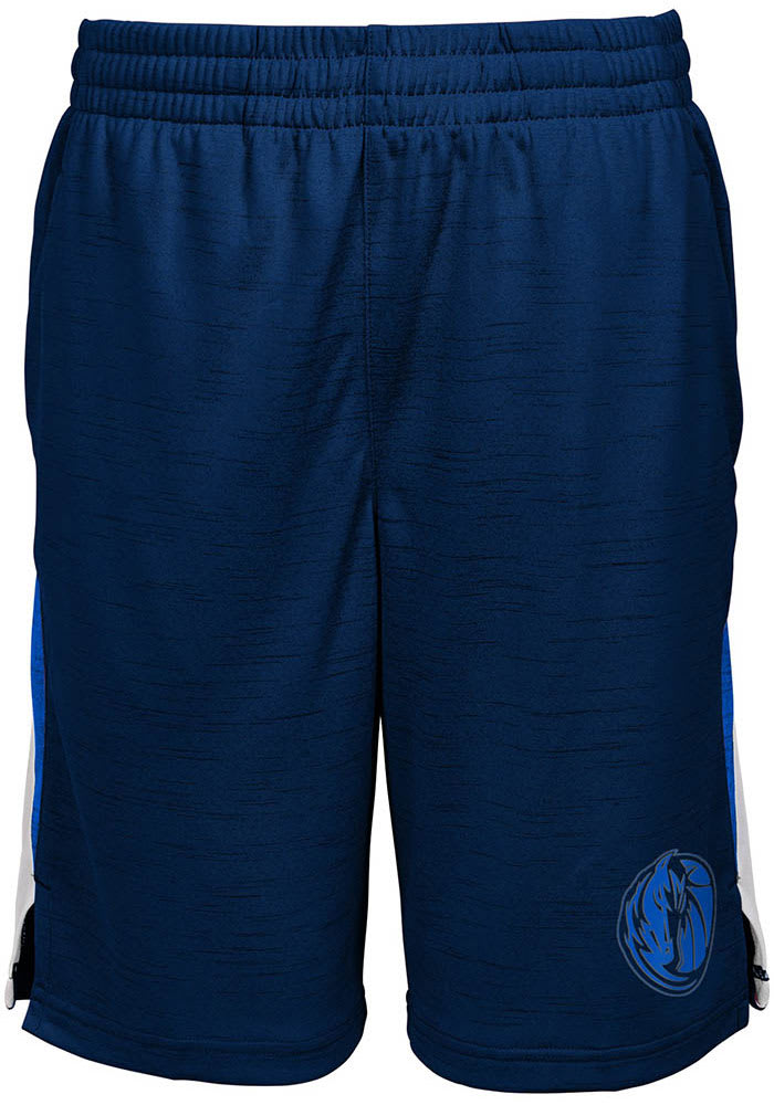 Dallas Mavericks Youth Navy Blue Content Shorts