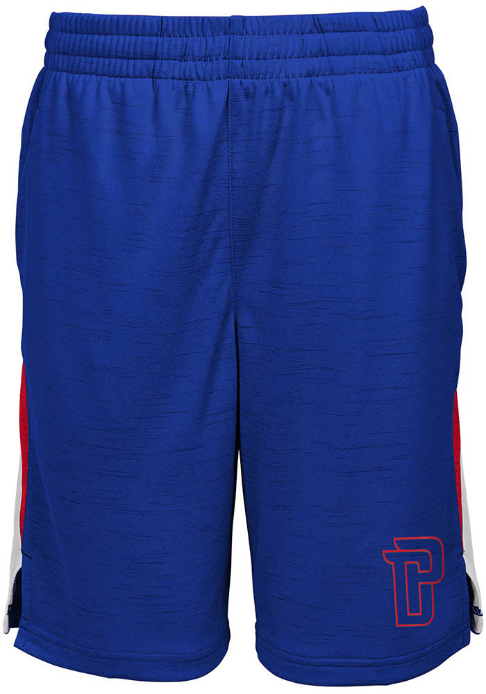 Detroit Pistons Youth Blue Content Shorts