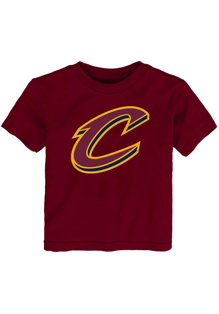 Cleveland Cavaliers Infant Primary Logo Short Sleeve T-Shirt Red