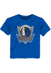 Dallas Mavericks Infant Primary Logo Short Sleeve T-Shirt Blue