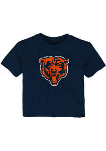 Chicago Bears Infant Primary Logo Short Sleeve T-Shirt Navy Blue