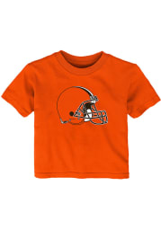 Cleveland Browns Infant Primary Logo Short Sleeve T-Shirt Orange