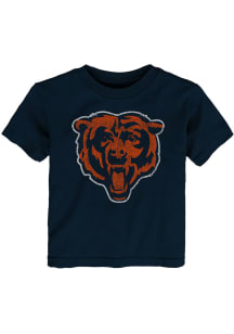 Chicago Bears Toddler Green Distressed Logo Short Sleeve T-Shirt