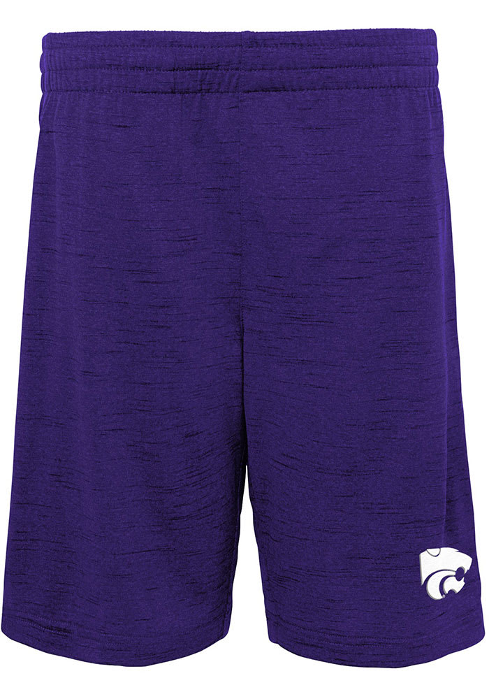 K-State Wildcats Youth Purple Content Shorts