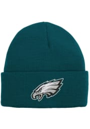Philadelphia Eagles Green Basic Cuff Youth Knit Hat
