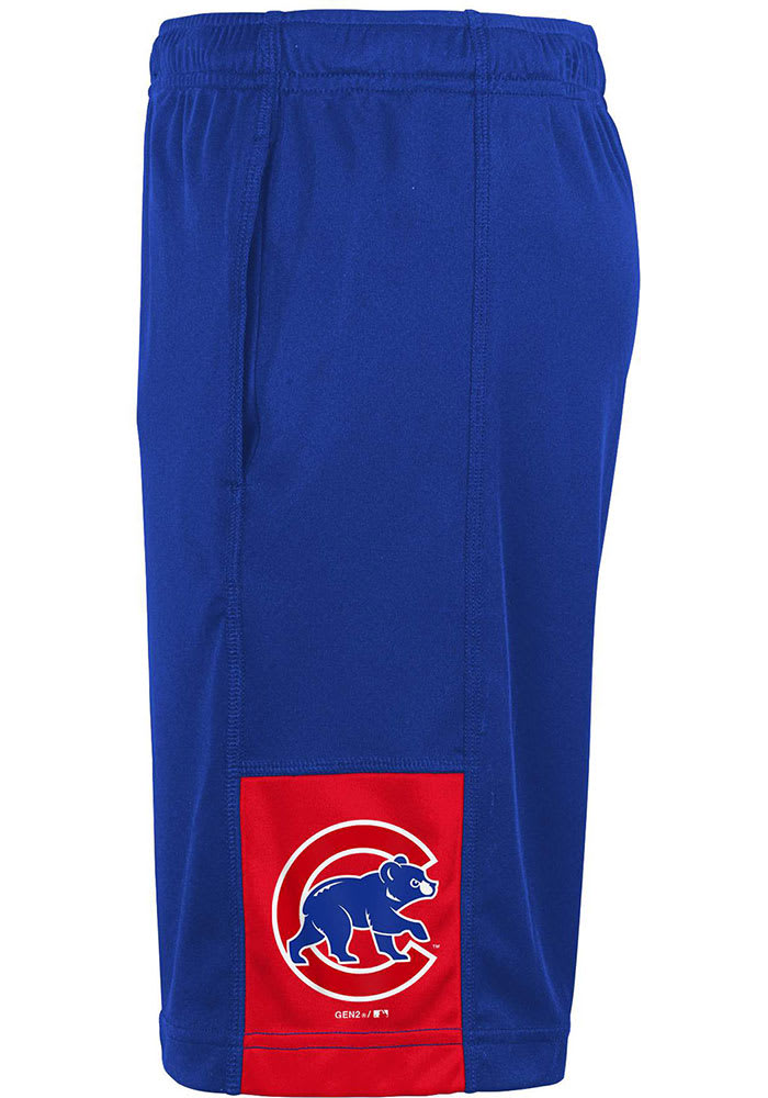 Chicago Cubs Youth Blue Infield Play Shorts