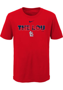 Nike St Louis Cardinals Youth Red City Highlight Short Sleeve T-Shirt