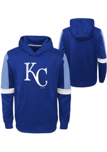 Kansas City Royals Youth Blue Base Up Long Sleeve Hoodie